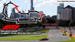 Albert Park Louis Vuitton Grand Prix Circuit F1 2025 Kickoff